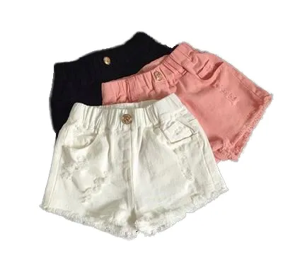 Girls' Cotton Shorts and Denim Jeans - Fashionable Kids Clothing