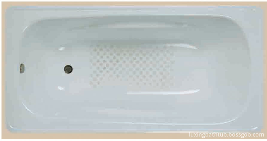 Steel bathtub LG1500B5 1500x750x390mm