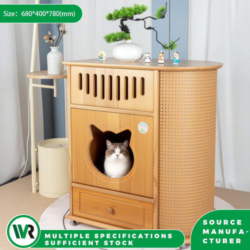 Rumah gua kucing mewah hangat kabur