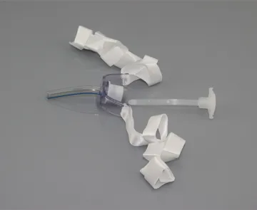 Surgical Disposable PVC Tracheotomy Tube Without Cuff