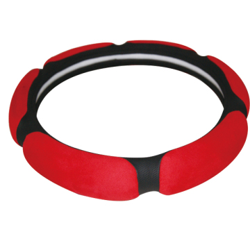 Hot selling factory price 3D new suede steering wheel cover