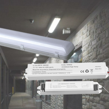 Convertitore di emergenza a LED con pacco batteria con scatola