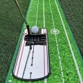 Entrenador de práctica portátil con espejo de entrenamiento de Putt de Golf
