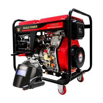 5KW Portable Home Use Diesel Generator with 100% Copper for Stable Electricity and Welding