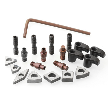 Xiamen OEM Turning Tool Bar Accessories: CNC Center Pin Screws, Double-Headed Clamps, and Lathe Inserts