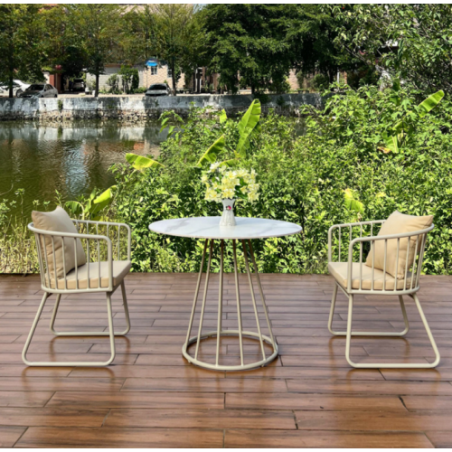 Outdoor Metal Bistro Table and Chair Set