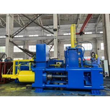 Horizontal Hydraulic Steel Chips Scrap Block Making Machine