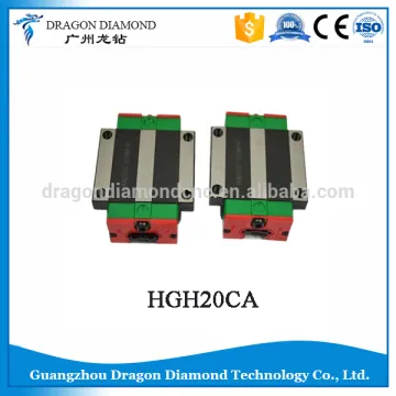 Hiwin linear guide rail slider block HGH20CA for CNC router/cnc machine