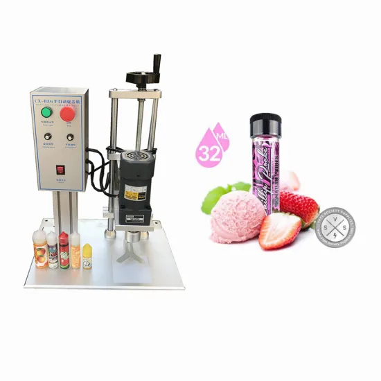 Economical Semi-Auto Crimping Machine for Perfume Bottles