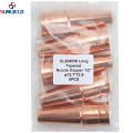XL209036 লং টেপারড নজল কপার 1/2'' φ12.7x72.6