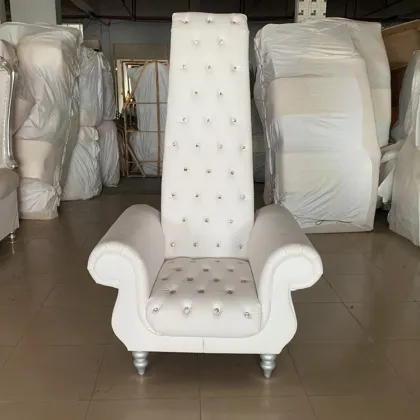Chinese king throne chair and queen chair rental