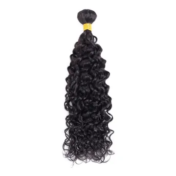 Water Wave Hair Weaving Unprocessed Peruvian Virgin Cuticle Aligned Extensions Wholesale Single Bundle Peruvian Hair