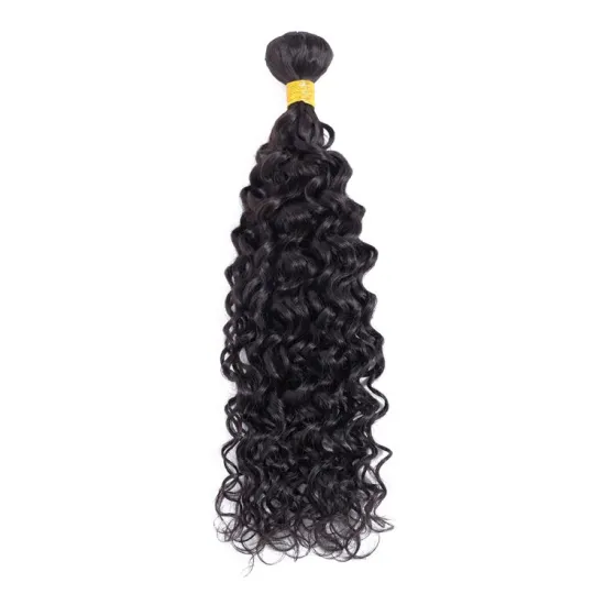 Water Wave Hair Weaving Unprocessed Peruvian Virgin Cuticle Aligned Extensions Wholesale Single Bundle Peruvian Hair
