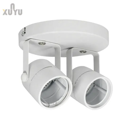 High-Quality Gu10 Double Track LED Spot Lighting Fixture with 2/3 Wires, 1 Phase, 5W