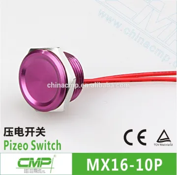 16mm CMP aluminium alloy momentary or latching waterproof ip68 underwater switch