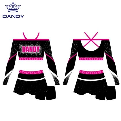 Custom cheer dance sexy cheer uniforms cheer apparel