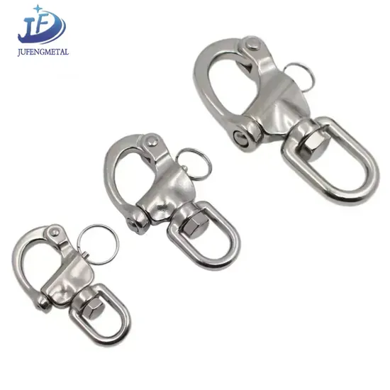 High Quality Swivel Carabiner with Safety Latch