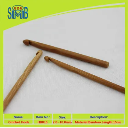 China exporter online sale 4.0mm bamboo crocheted used for needlework