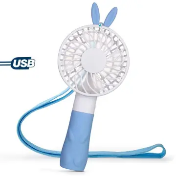 Portable Mini Handheld Air Rabbit Fan for Travel