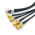 Mini Fakra to SMA Female Male Cable Assemblies