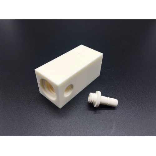 Ceramic sleeves machining and tools for dispensing valves
