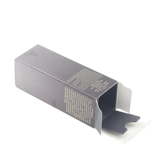 Luxury unique biodegradable paper colour box for perfume