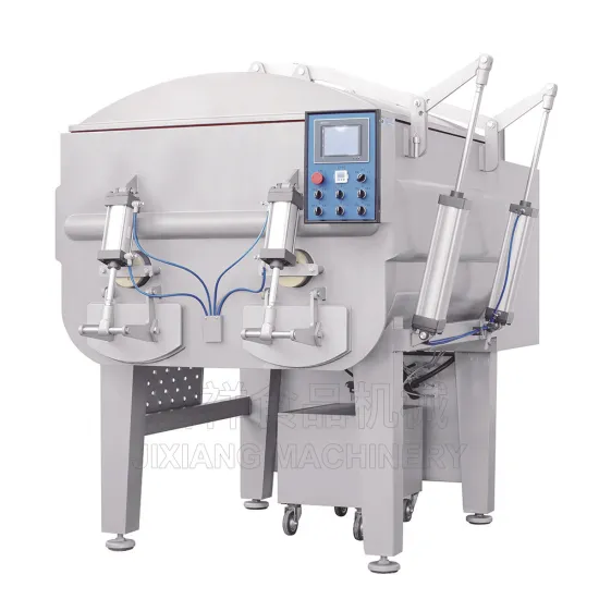 Commercial Vacuum Mixer and Grinder for Food Processing Plants