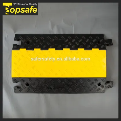 3 Channels cable protector rubber