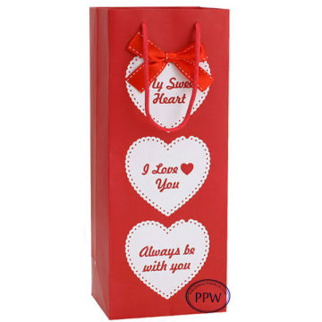 Gift Paper Bags For Valentine`s Day Bag And Wedding