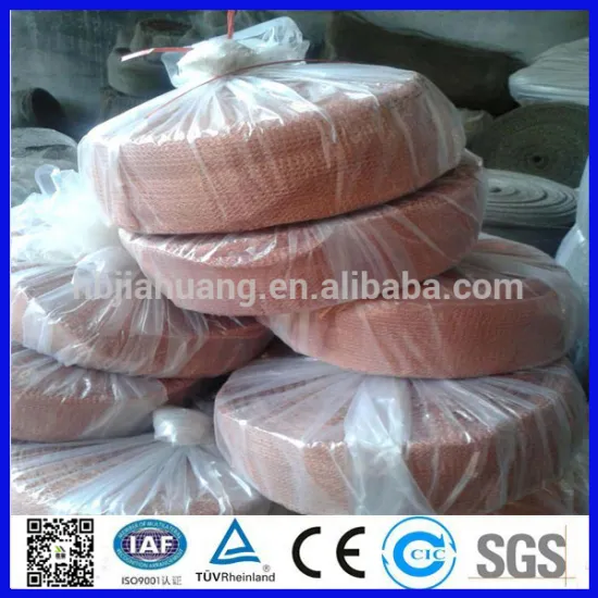 continuous knitted type wire mesh rolls for demister