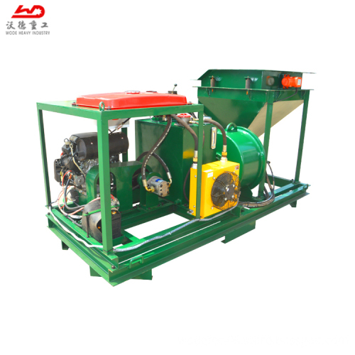 Affordable Low-Maintenance Gasoline-Powered Cement Concrete Mixer and Shotcrete Pump with Hose System