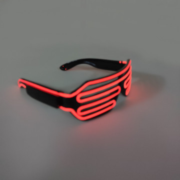 Wireless LED Light-Up Rave Glasses for Neon Dance Parties