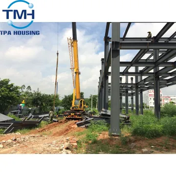 prefabricated two storey steel structure warehouse drawings