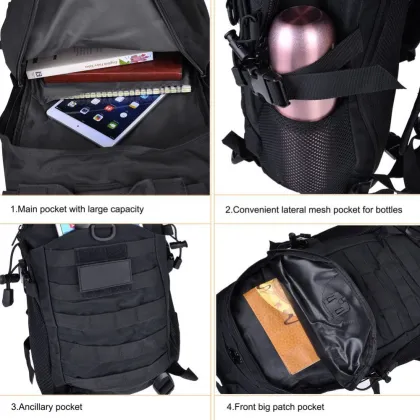 Tactical Outdoor Backpack for Hunting, Mountain Climbing, and Travel