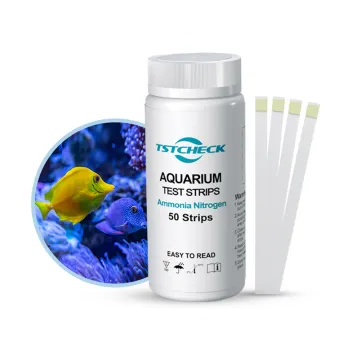 Ammonia water test strips fish tank aquarium test kit