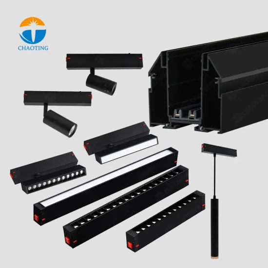 DC220V LED Magnetic Track Light for Russia Stretch Ceiling