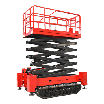 LICHMACH All Terrain Crawler Scissor Lift for Construction - Best Price