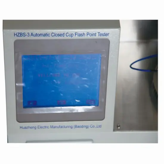 Chemical Power Station Scientific Research Oil Flash Point Tester