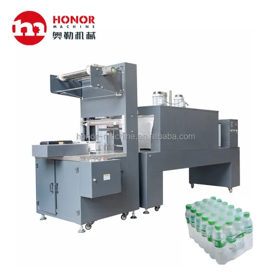 Mineral Water Pet Bottle PE Film Heat Tunnel Shrink Packing Machine