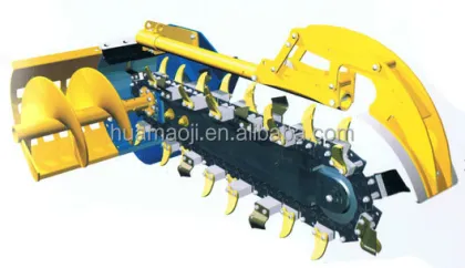 China-Made Construction Equipment: Trencher Machines