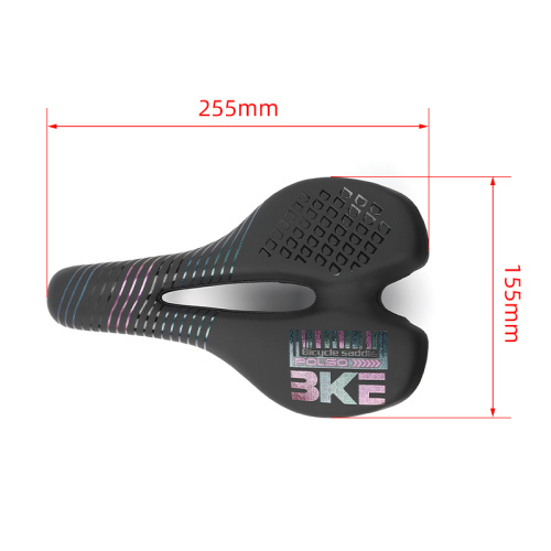Good quality road bike saddle with taillight