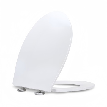 Fanmitrk white toilet seat soft close with quick-release