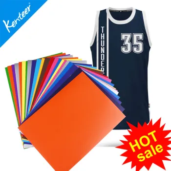 TPU heat transfer vinyl 12colors 21*29cm size
