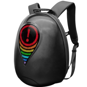 Zackpack LED Bluetooth intelligente con pannello segnale colorato e borsa per laptop fai -da -te programmabile