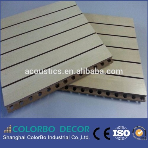 Studio Decoration Wooden Timber panel MDF Acoustic Wall Panels