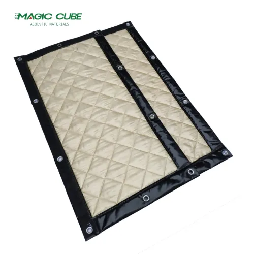 Eco friendly material soundproofing blanket sound barrier