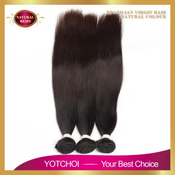 Brazilian Virgin Straight Hair Weave 3bundles 100% Unprocessed Human Hair Extensions Natural Color Can Be Dyed and Bleached