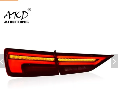 LED Tail Light Rear Lamp DRL Dynamic Signal Brake for Audi A3 Sedan (2013-2019)