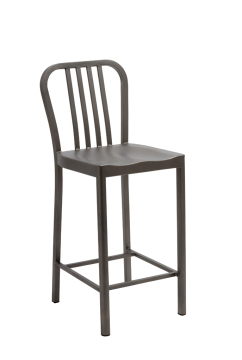 Industry-Style Metal contemporary bar stools