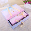 Ribbon Handle Custom Printed Large Drawer Box Gift